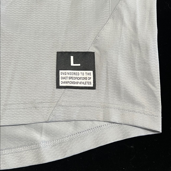 Nike Men's Gray Button-Up Baseball Jersey NWOT - Picture 2 of 13